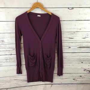 Splendid Button Up Long Sleeve Cardigan Size XS